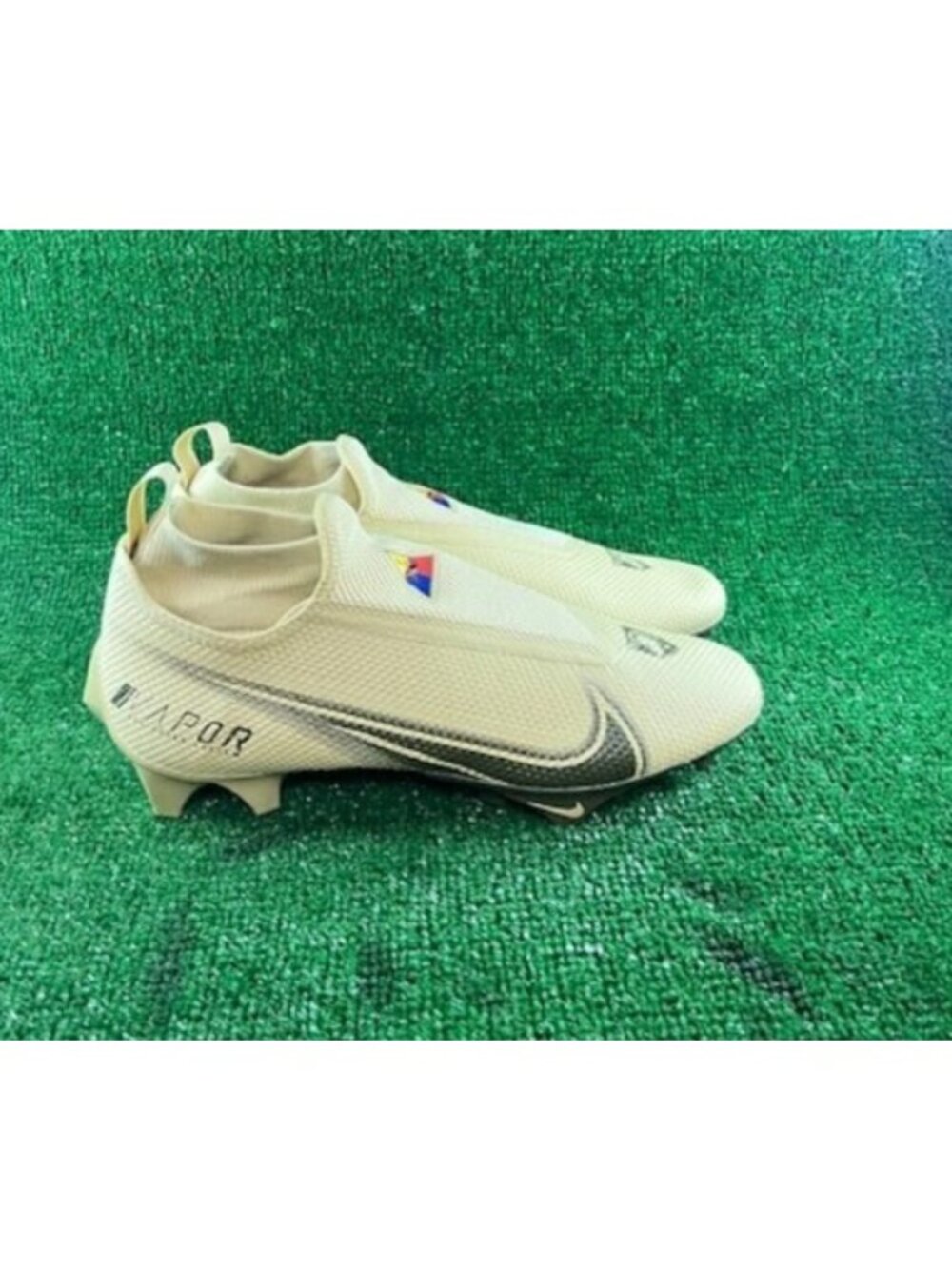 Men's Nike Vapor Edge Pro 360 SMU P ARMY Football Cleats CV1678-702 Size 14